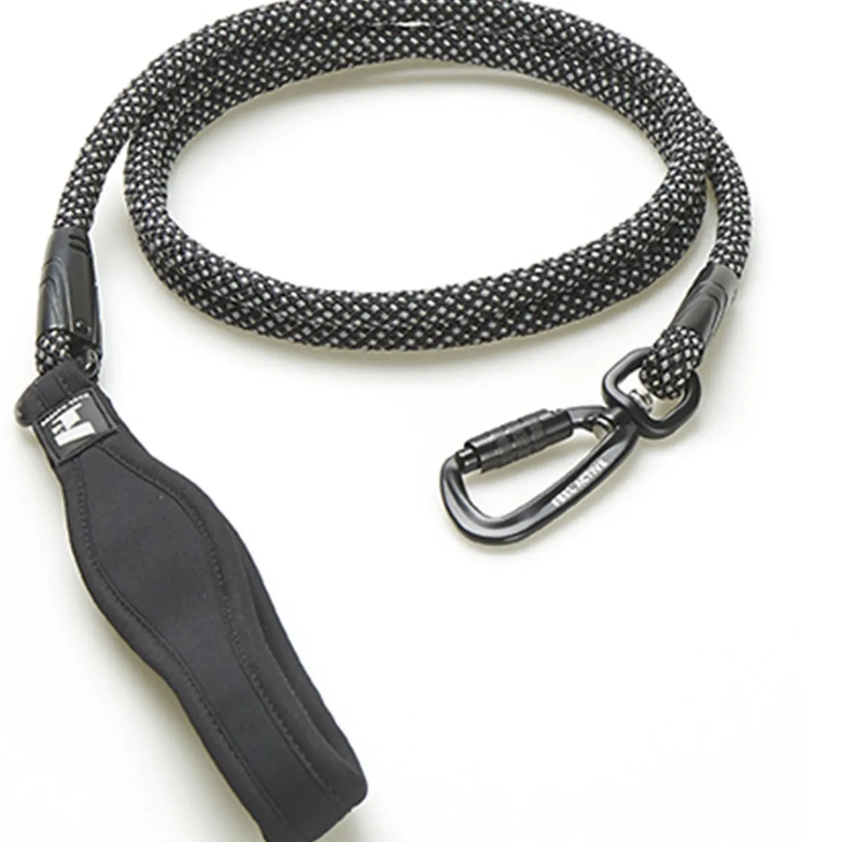 Feel Active Koiran Hihnat Ja Flexit*Talutin Rope, 8 mm Musta