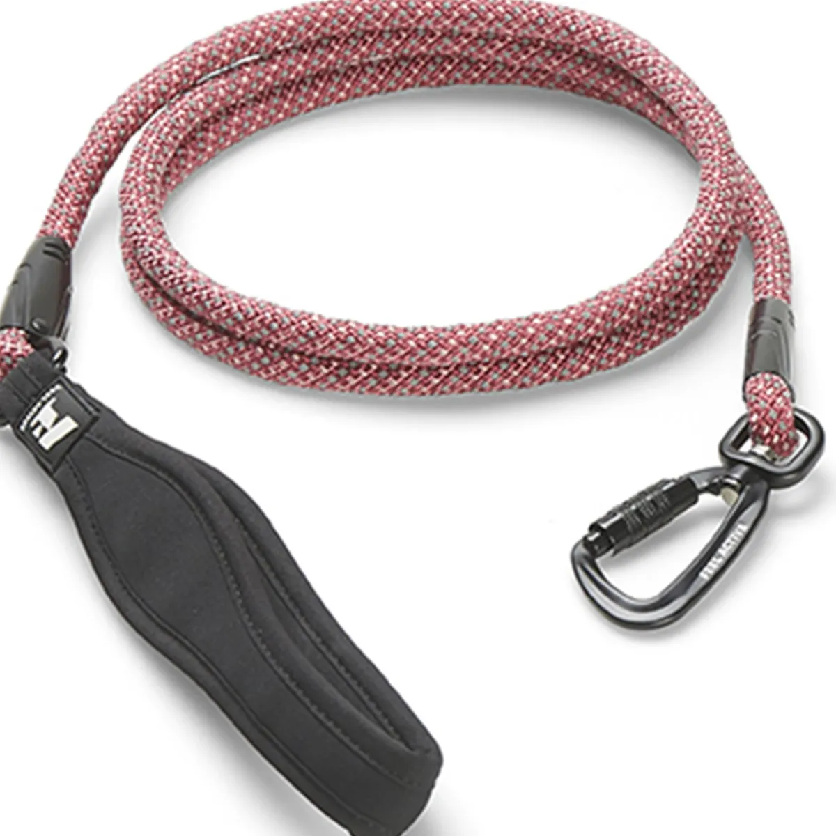 Feel Active Koiran Hihnat Ja Flexit*Talutin Rope, 8 mm Musta
