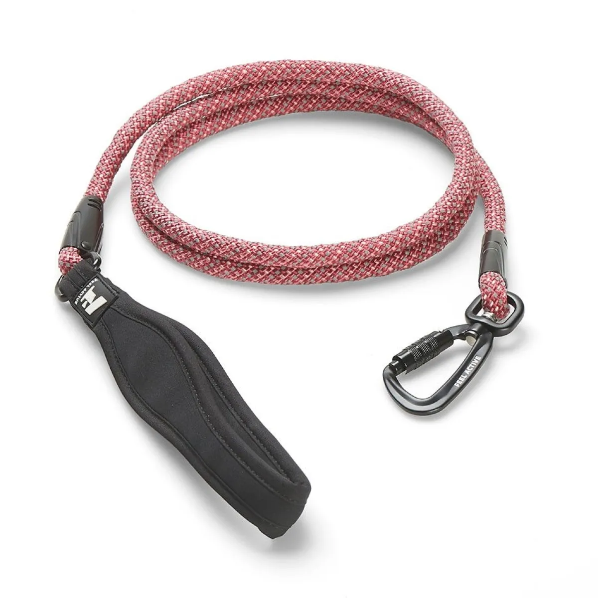 Feel Active Koiran Hihnat Ja Flexit*Talutin Rope, 11 mm Musta