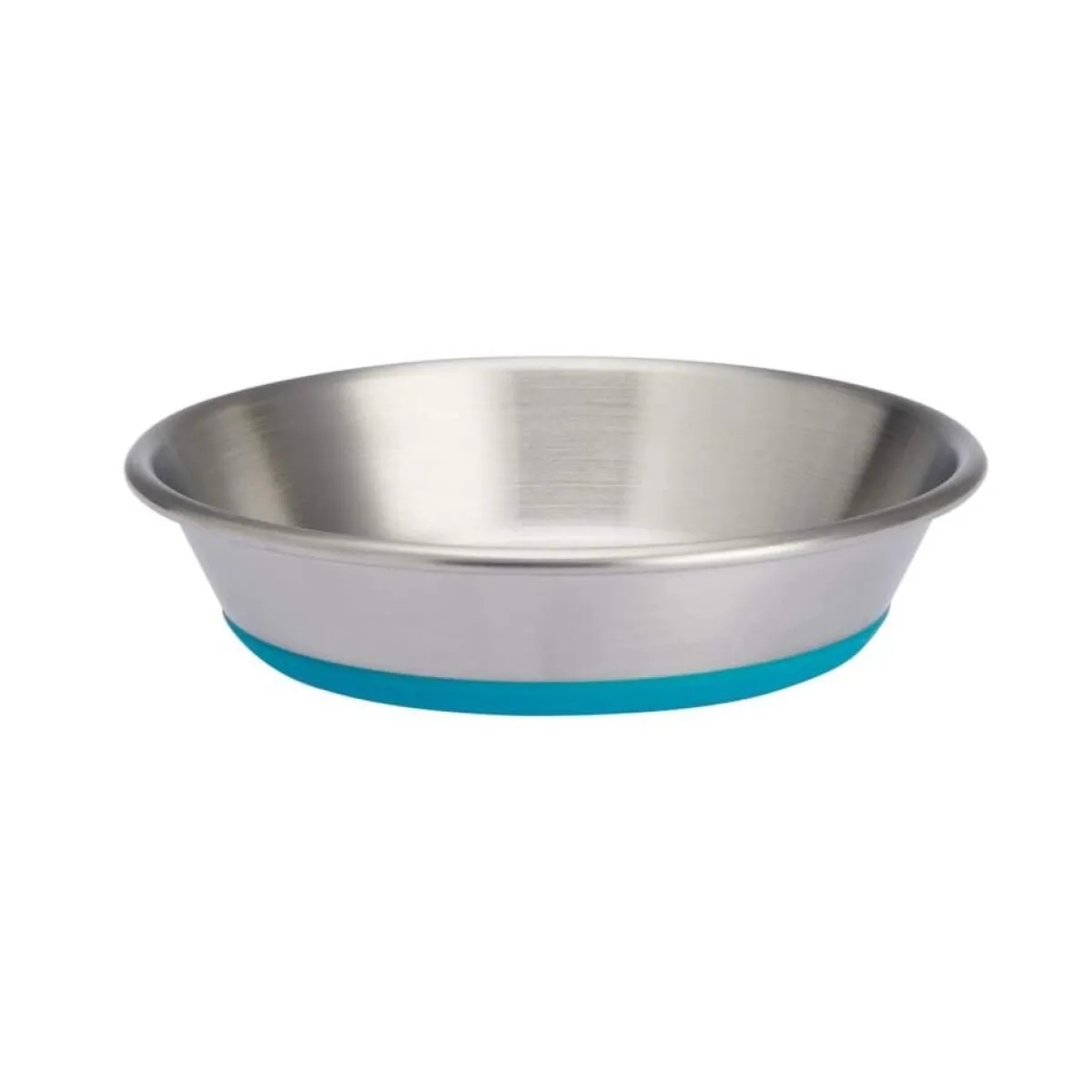 Basic Kissan Ruoka- Ja Juomakupit*Teräskuppi Plain silikonipohjalla
