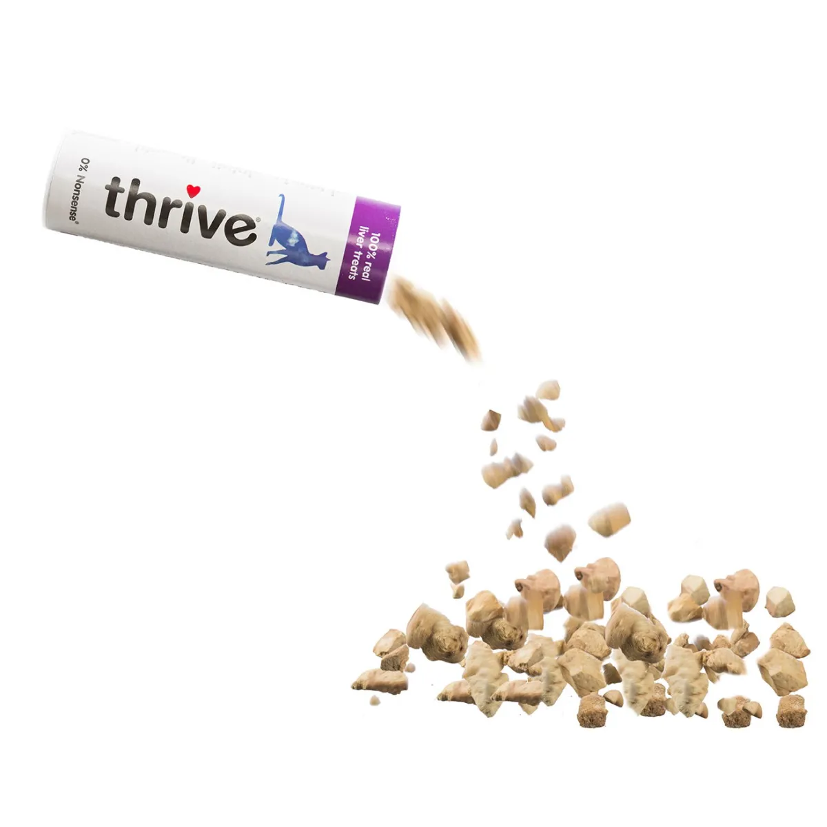Thrive Pehmeät Kissanherkut|Pehmeät Kissanherkut*makupalat Kananmaksa, 25 g