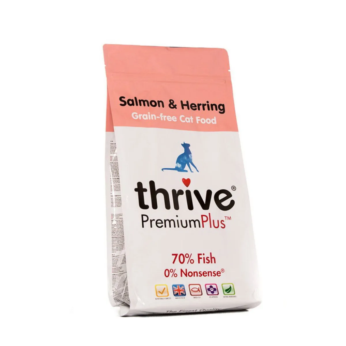 Thrive Viljaton Kissanruoka|Kissan Kuivaruoka*PremiumPlus Lohi ja silli 1.5kg