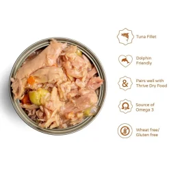 Thrive Kissan Märkäruoka*Tonnikala & Vihannekset 75 g