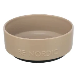 Trixie Koiranpennun Ruokailu|Koiran Ruoka- Ja Juomakupit*BE NORDIC keraaminen kuppi, beige