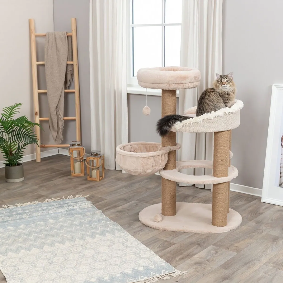 Trixie Kiipeilypuut|Kissan Kiipeilypuut Ja Raapimispuut*Boho Filippo raapimapuu