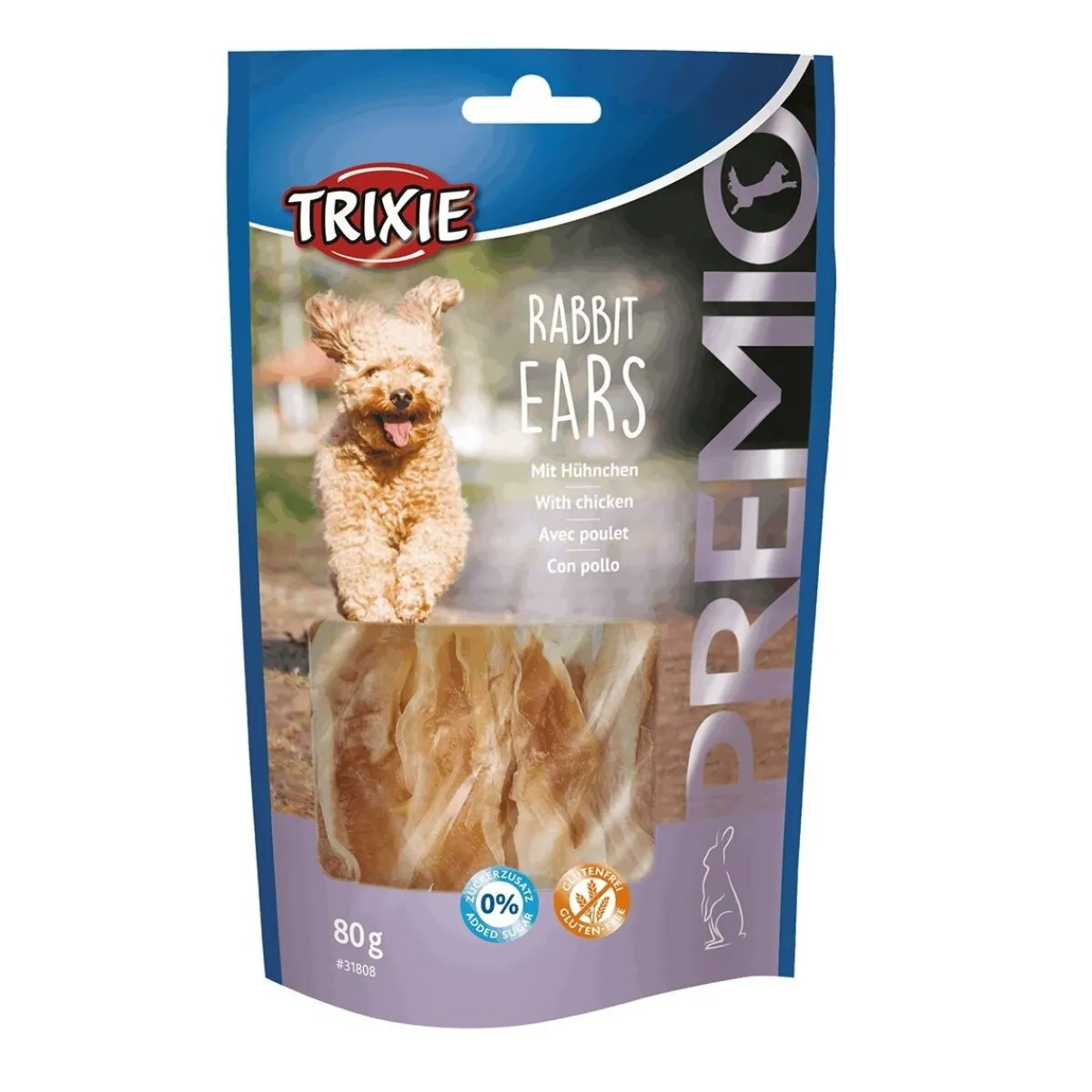 Trixie Täyslihaherkut*Premio jäniksenkorvat kanalla 80 g