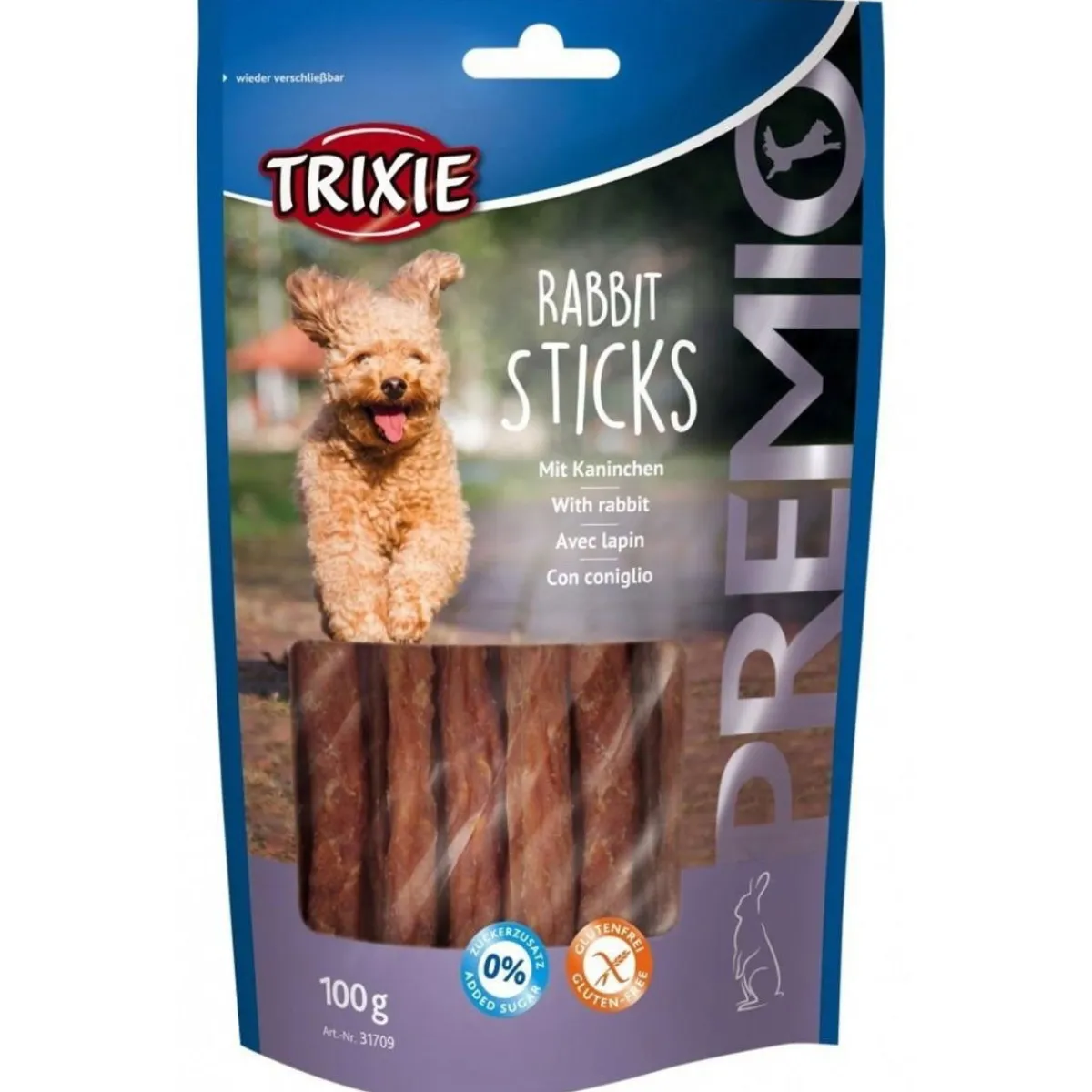 Trixie Täyslihaherkut|Pikkuherkut Ja Treeninamit*Premio Rabbit Sticks 100 g