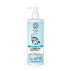 WILDA Koiran Shampoot|Kissan Shampoot*Valkoisen koiran shampoo Siberica Whitening 400ml