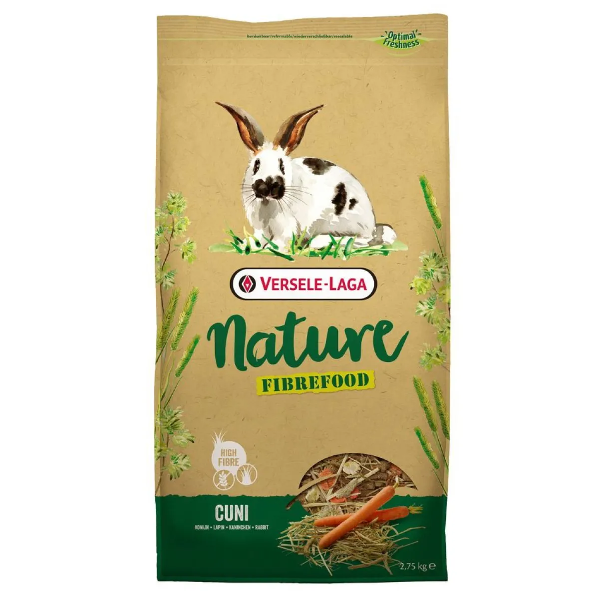 Versele-Laga Pieneläinten Ruoka|Kanin Ruoka*Nature Fibrefood Cuni