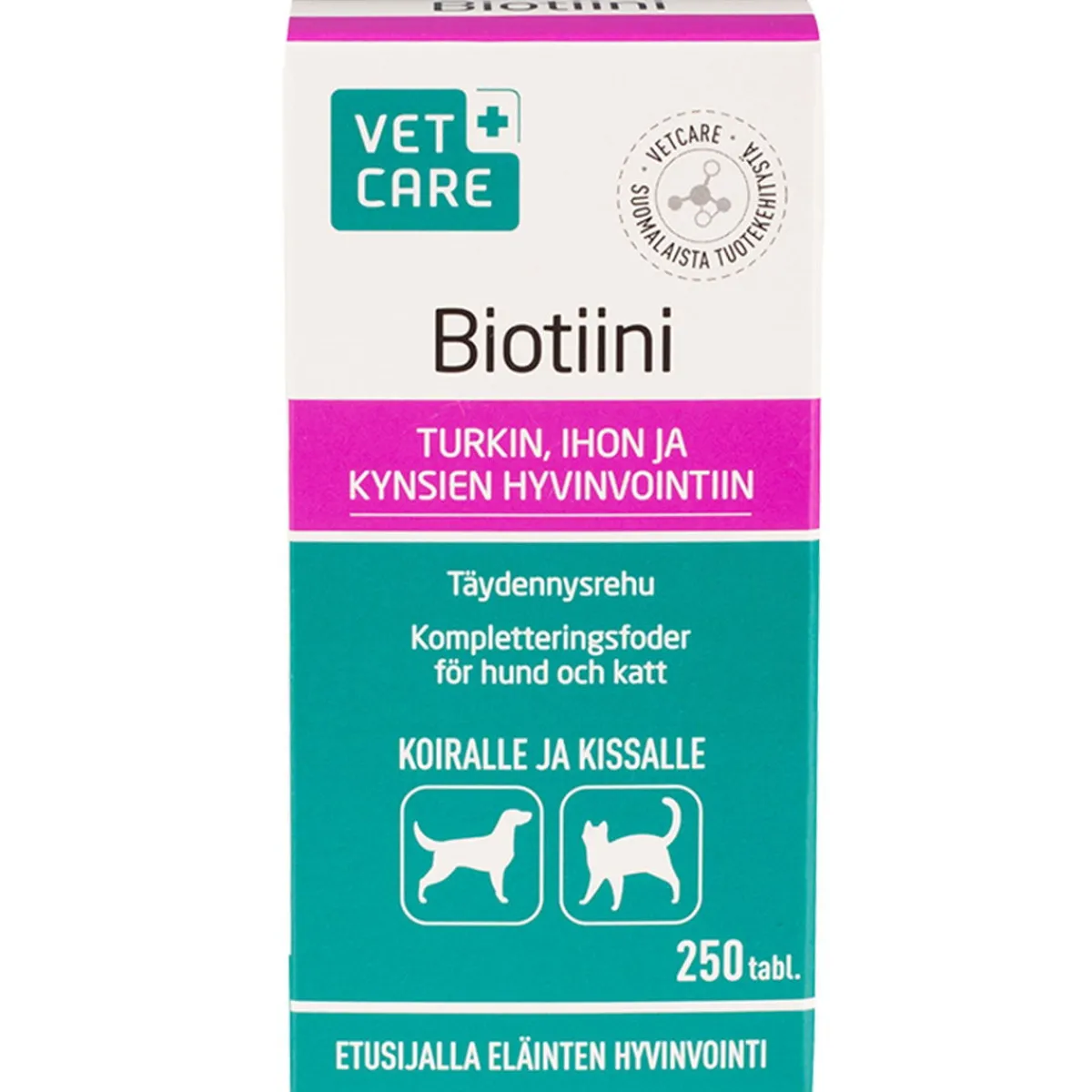 Vetcare Öljyt, Vitamiinit Ja Lisäravinteet|Hoito Ja Terveys*Biotiini 250 tabl