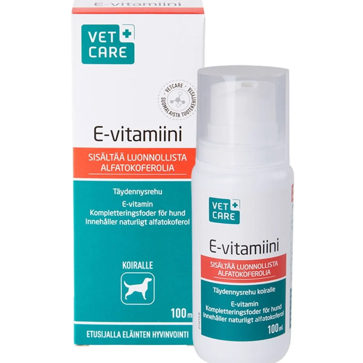 Vetcare Öljyt, Vitamiinit Ja Lisäravinteet|Hoito Ja Terveys*E-vitamiini koiralle 100 ml