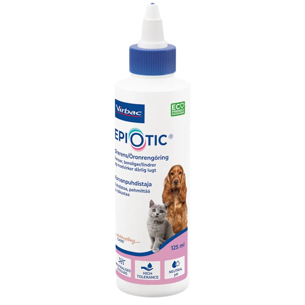 Virbac Koiran Korvat|Hoito Ja Terveys*EpiOtic korvapuhdiste 125 ml