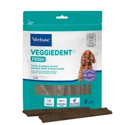 Virbac Hammasherkut|Uutuudet Koirille*VeggieDent Fr3sh M, 15