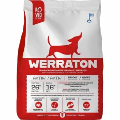 Werraton Koiran Kuivaruoka|Kotimainen Koiranruoka*Aktiivi