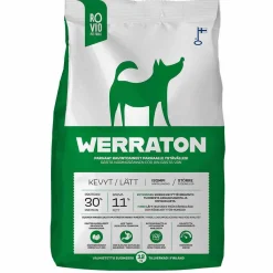 Werraton Koiran Kuivaruoka|Kotimainen Koiranruoka*Kevyt