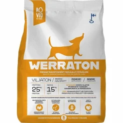 Werraton Koiran Kuivaruoka|Kotimainen Koiranruoka*Viljaton