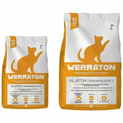 Werraton Kissan Kuivaruoka|Kotimainen Kissanruoka*Viljaton kissanruoka