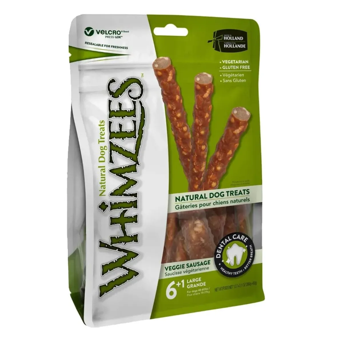 Whimzees Hammasherkut*Veggie Sausage Small 28-pack