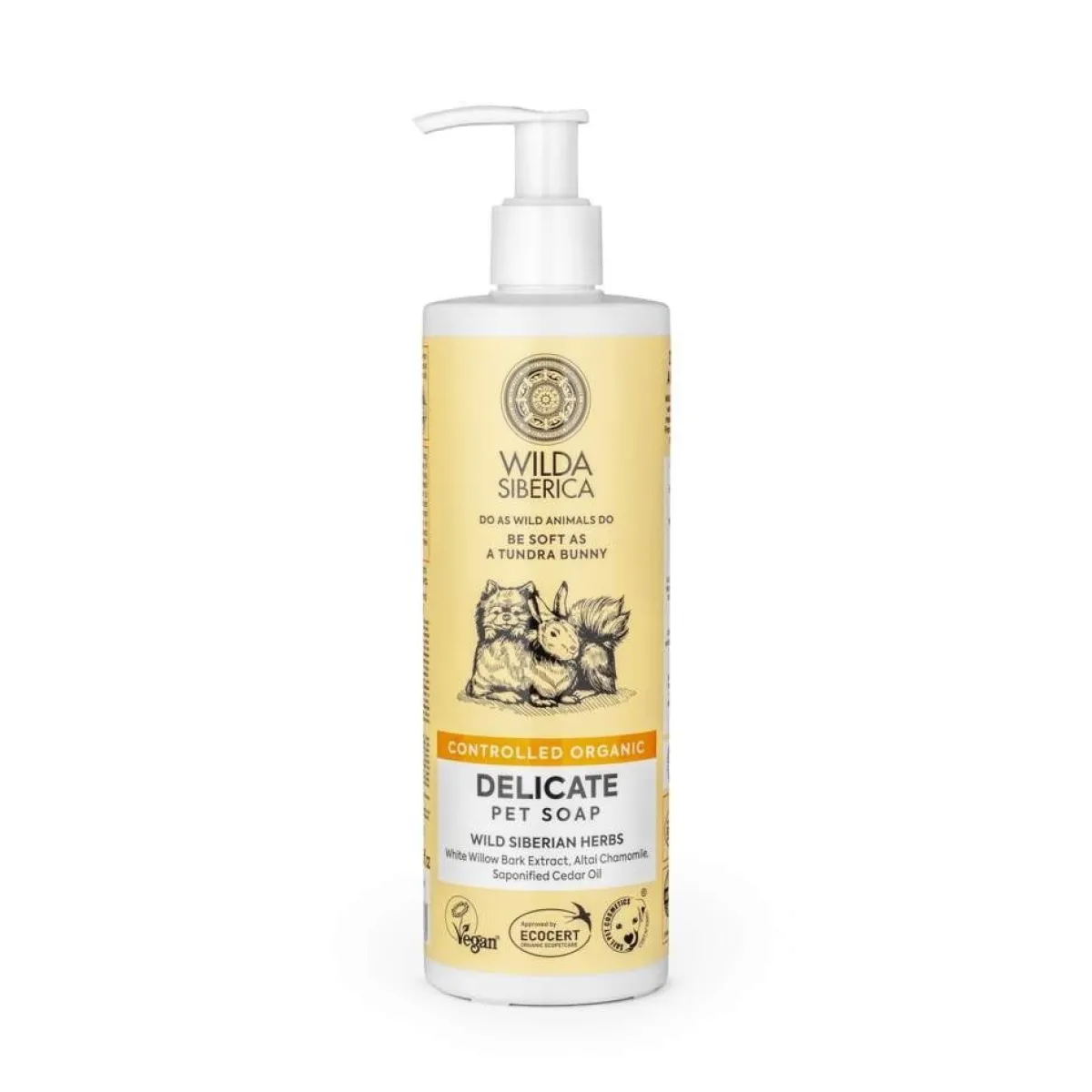 WILDA Koiran Shampoot|Kissan Shampoot*Delicate pet soap 400 ml