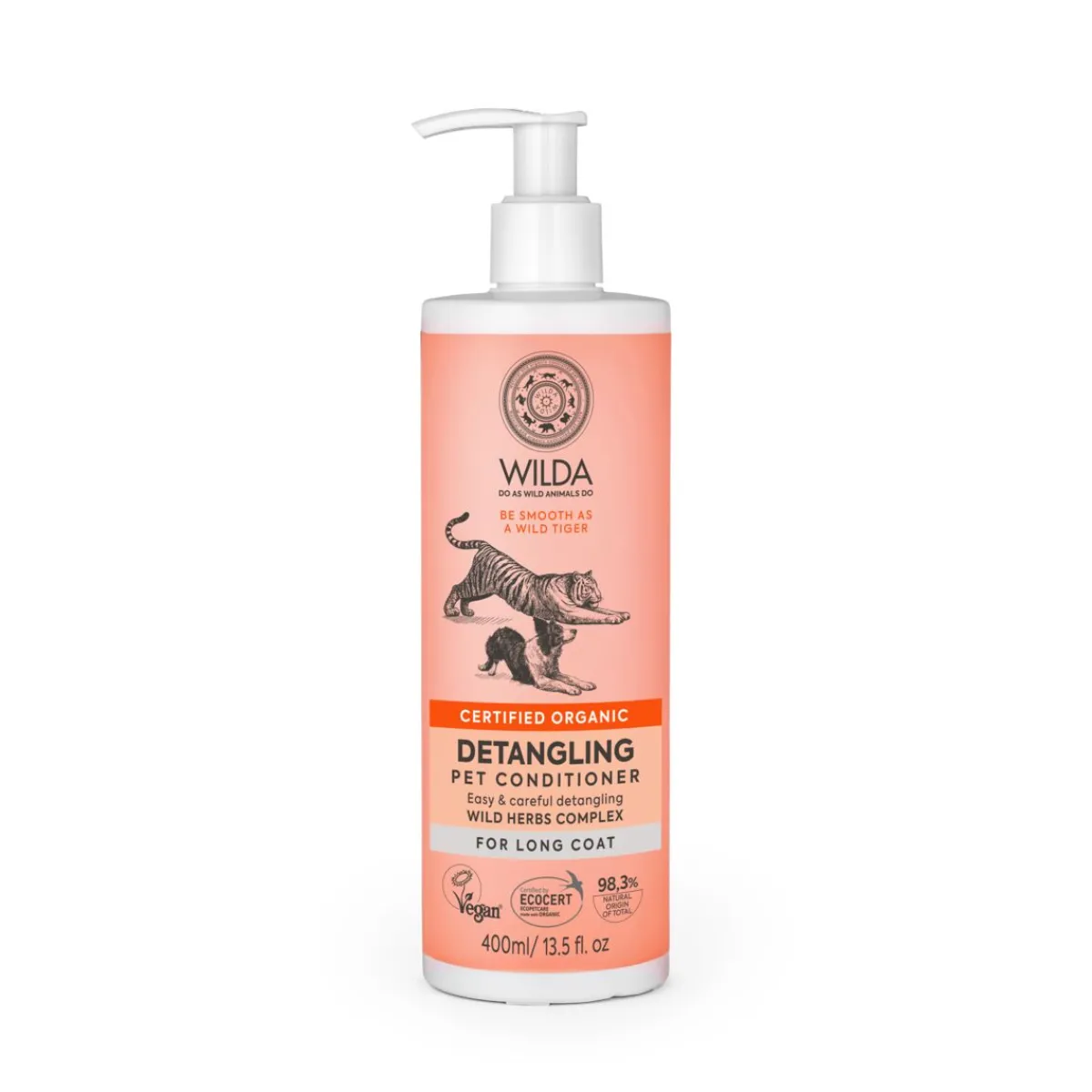 WILDA Kissan Hoitoaineet|Koiran Hoitoaineet*Detangling -koiran hoitoaine 400ml