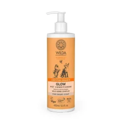 WILDA Kissan Hoitoaineet|Koiran Hoitoaineet*Glow pet -hoitoaine koiralle 400ml