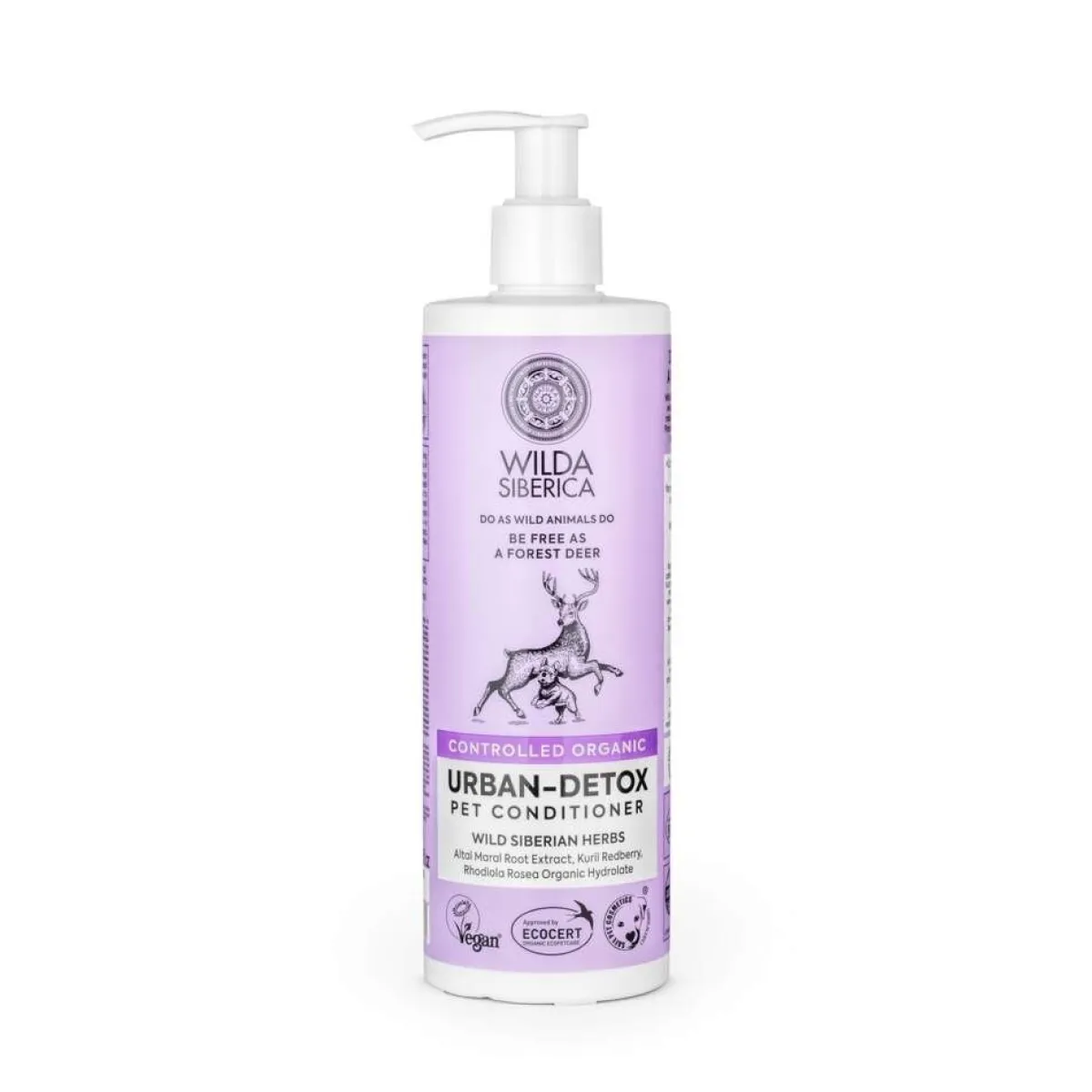 WILDA Kissan Hoitoaineet|Koiran Hoitoaineet*Siberica Urban-detox hoitoaine 400ml