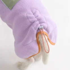 Woolly Wolf Koiran Vaatteet|Koiran Paidat Ja Neuleet*Alpha 360 Fleecepusakka, Lavender Mix