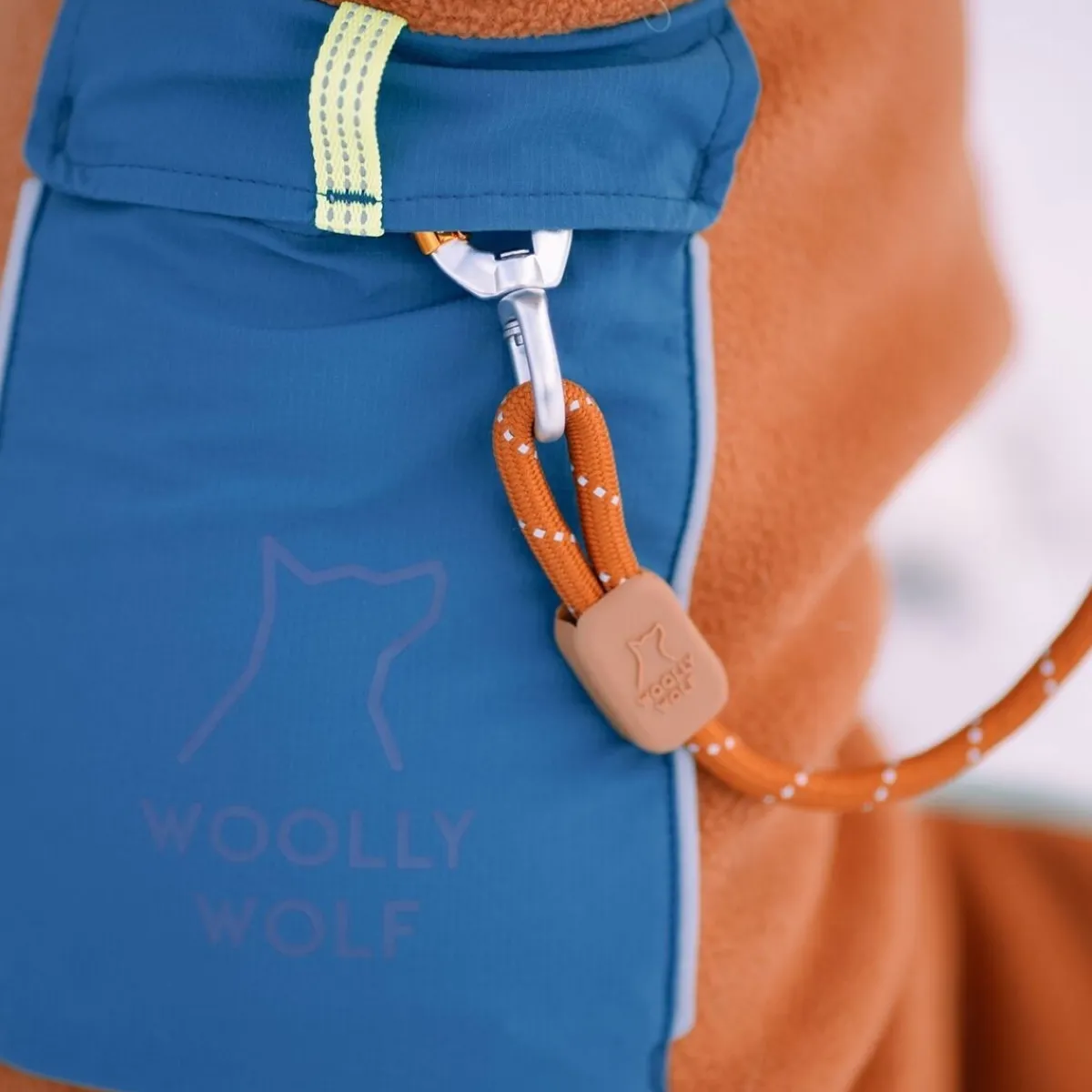 Woolly Wolf Koiran Vaatteet|Koiran Paidat Ja Neuleet*Alpha 360 Koiran fleecepusakka, Terracotta Mix