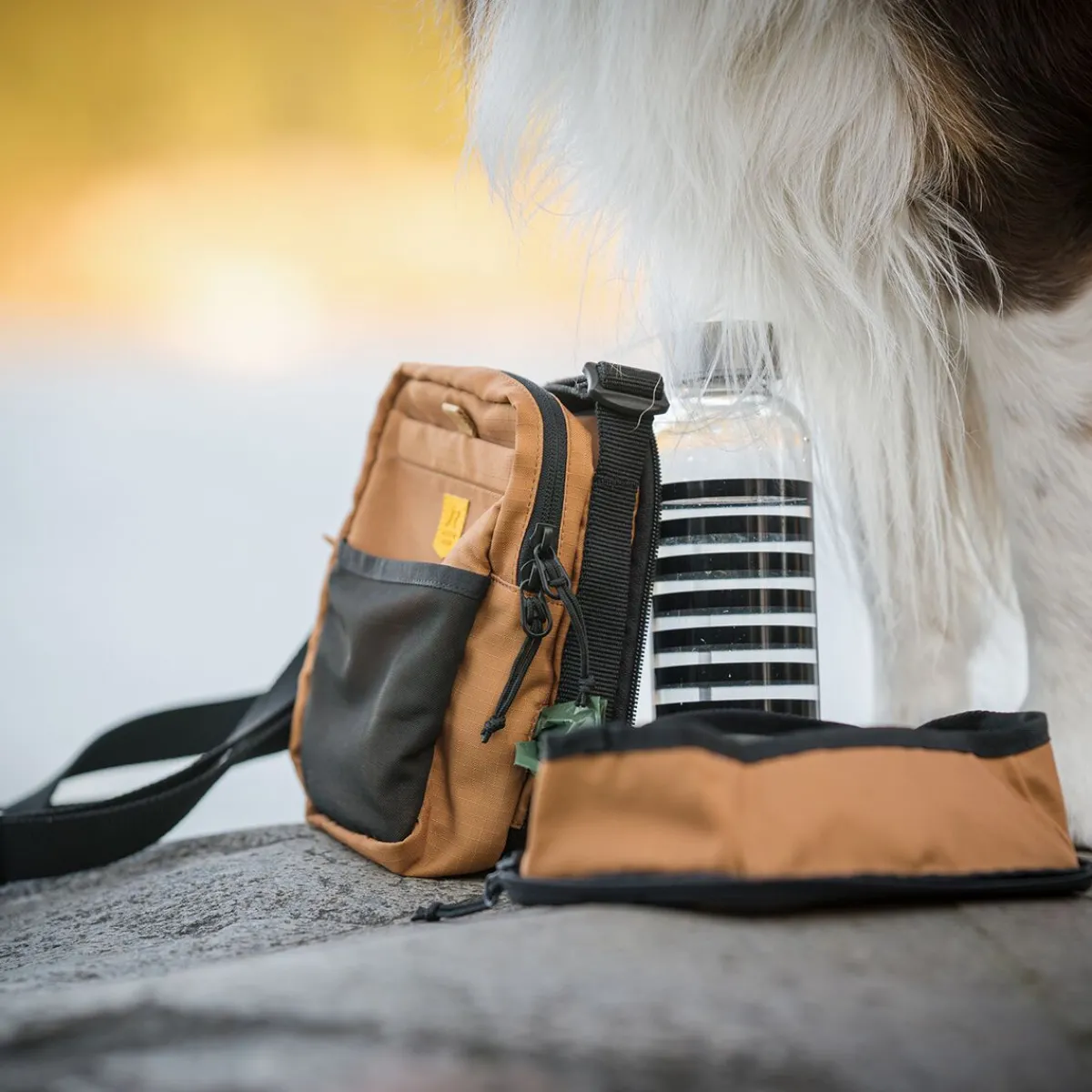 Woolly Wolf Makupalapussit|Uutuudet Koirille*Hydration -olkalaukku, brown mix