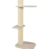 Zolux Raapimatolpat|Kissan Kiipeilypuut Ja Raapimispuut*City Cat 3 kissan raapimapuu 150 cm beige