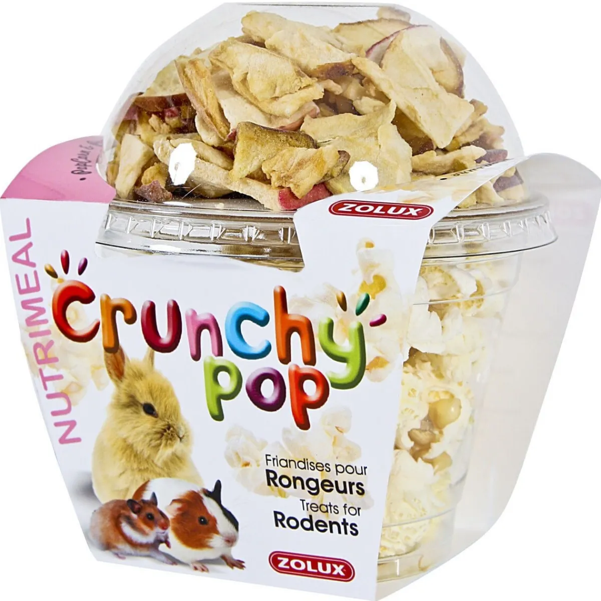 Zolux Marsun Herkut|Kanin Herkut*Crunchy Cup Omena & Popcorn